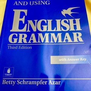 Understanding and  Using English Grammar Third Edition with answer key.